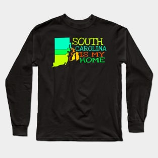 USA State: South Carolina Long Sleeve T-Shirt
